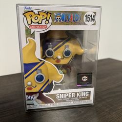 Sniper King One Piece Funko Pop #1514 Chalice Collectibles Exclusive