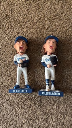 Blake Snell and Tyler Glasnow 2026 SGA Bobbleheads