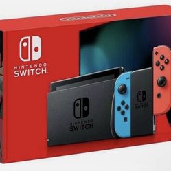 Nintendo switchTM con Joy-conTM Azul Neón y Rojo Neón  