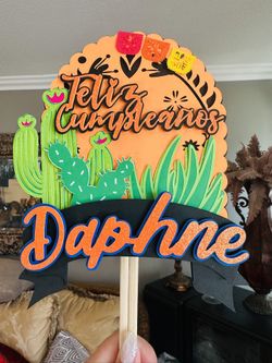 Cake Topper *customize Your Own Theme*
