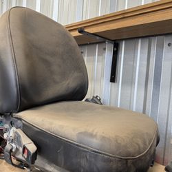 JLG Skytrack forklift reach fork lift reupholstered seat assembly