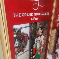Life Size Christmas Nutcracker Decoration,  Fiberglass  Resin 