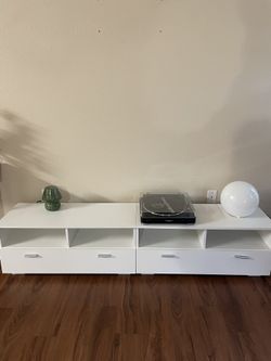 Media Console With Storage