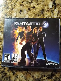 Fantastic 4 ( 4 PC CD ROM Software)