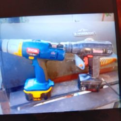 2 Taladros Con Cargador No Incluye Batería 🔋 