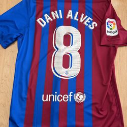 Dani Alves FC Barcelona 2021/22 Jersey