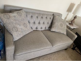 Beige sofa (3 seat)+ love sofa (2 seat)