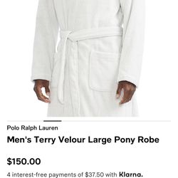 men’s polo robe Brand New 