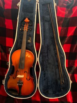 Student Violin with Case and bow