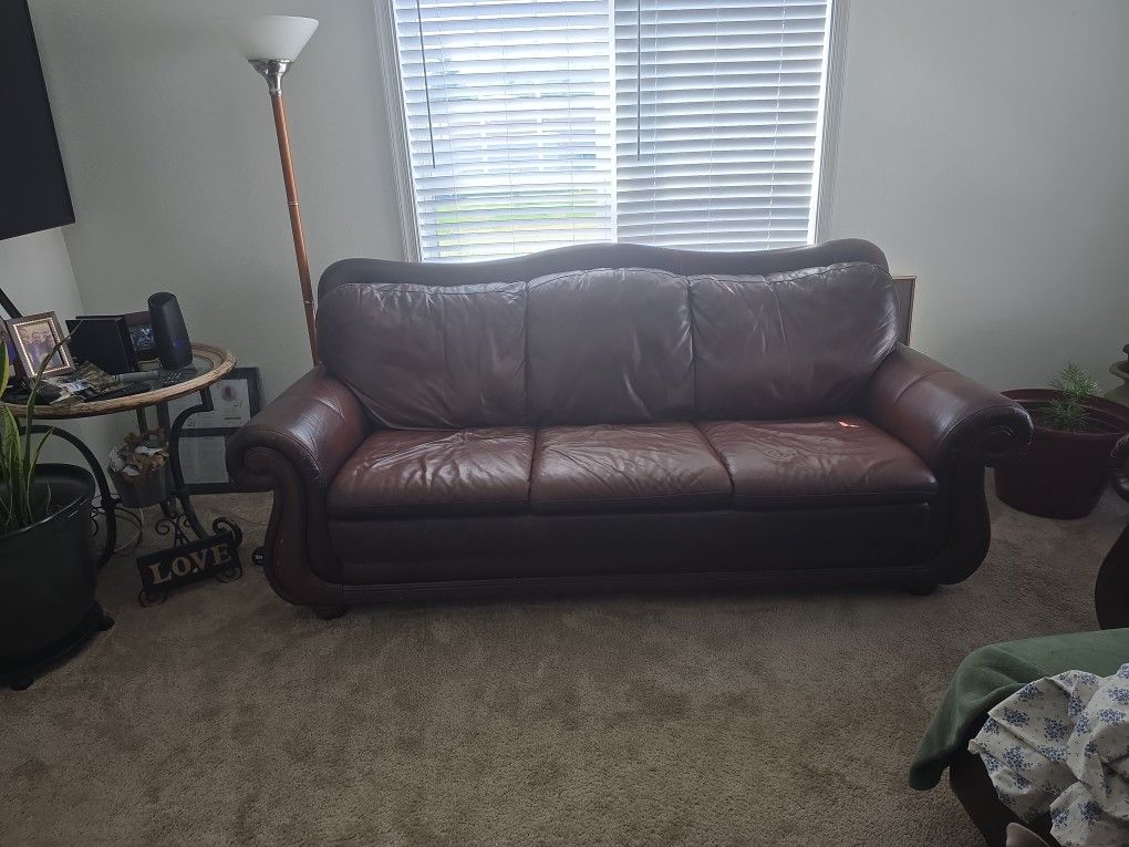 Leather Sofa