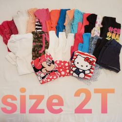 Girls clothes size 2T