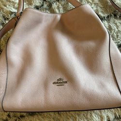 Vintage Coach Pink Bag