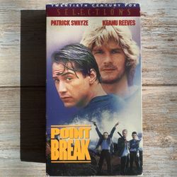 Point Break VHS Tape - 20th Century Fox Selection Series