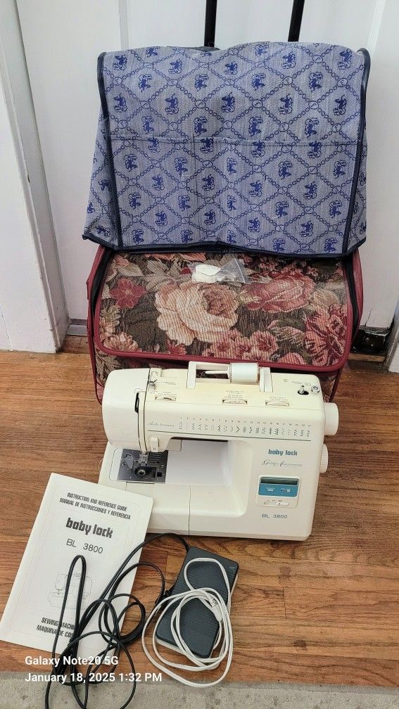 Baby Lock 3800 Sewing Machine 