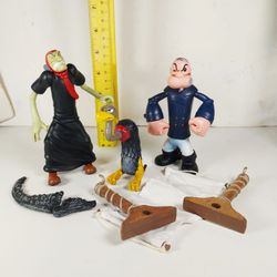Mezco Toys 2001 Popeye The Sailor Man Action Figure Lot