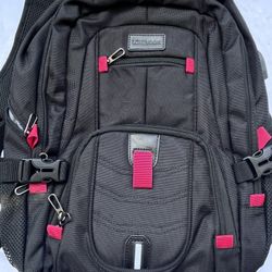 Love Vook Laptop Work Backpack With Charger Port
