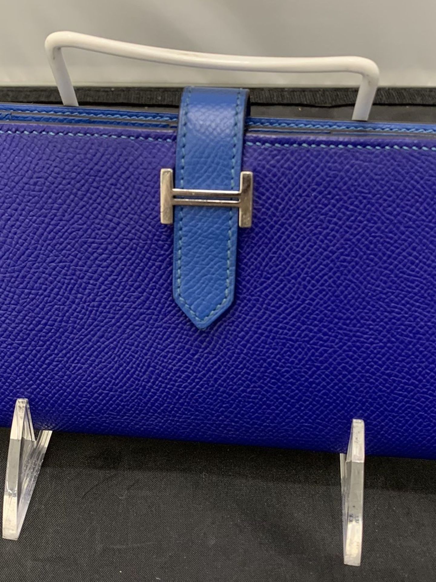 HERMÈS Bears Oufflet Blue Saphire