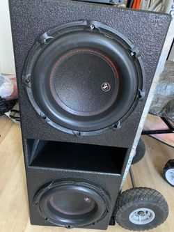 2 “12’s AP’s +8,000watt amp