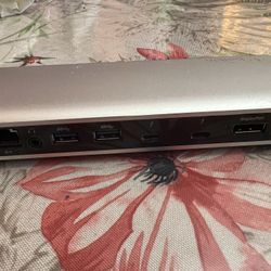 Thunderbolt 3 Dock w/ 2.6ft Thunderbolt 3 Cable (Thunderbolt Dock for MacBook Pro Models from 2016 or Later, Includes The 2018 Version), Dual 4K @60Hz