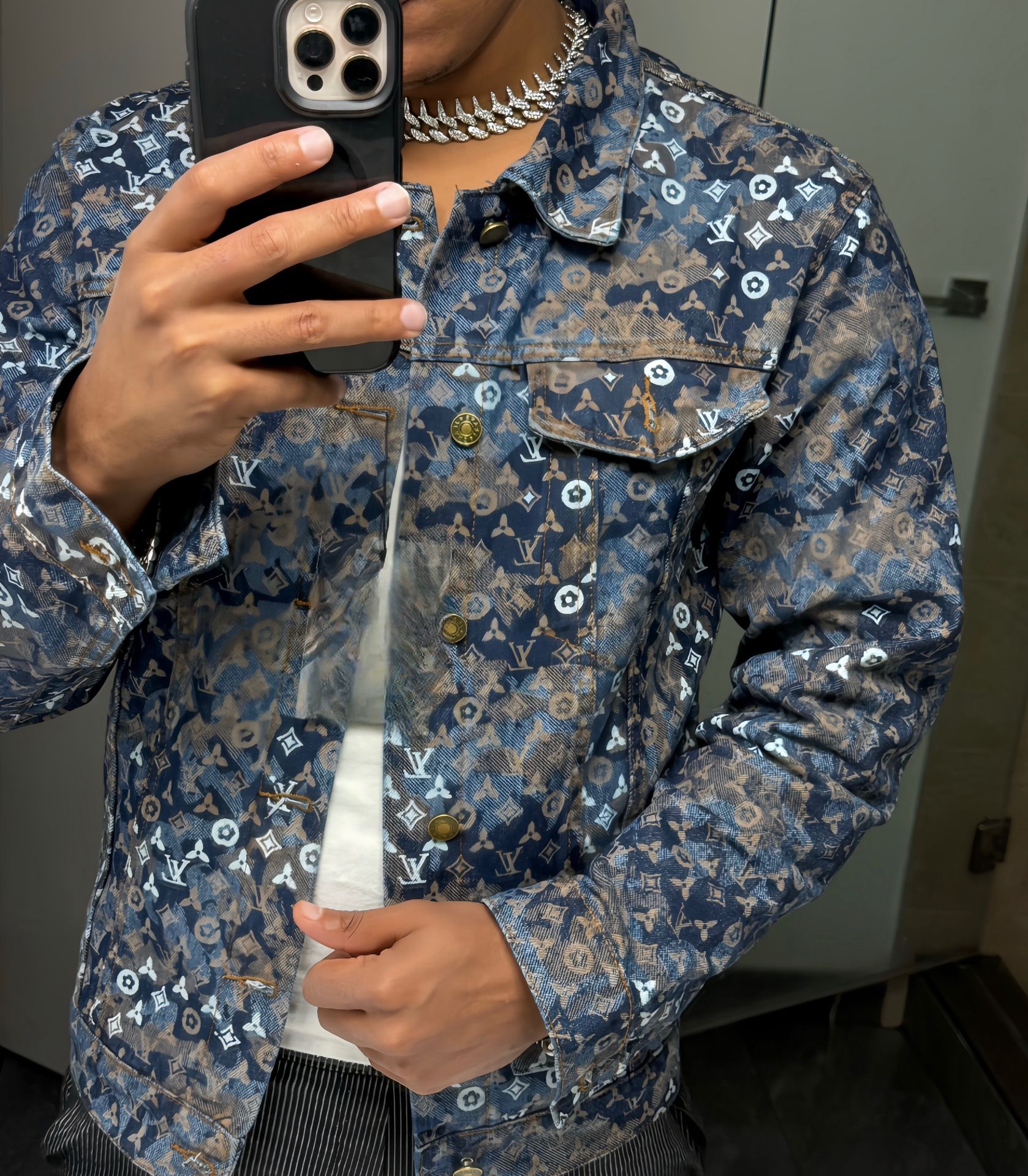 Louis Vuitton Denim Jacket XL