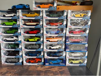 Toy cars 1/18 all new set 30$ each