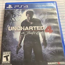 PS4 Game, Uncharted 