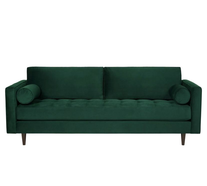 New green sofa from city furniture