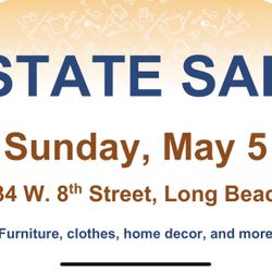 Estate Sale, Furniture, Home Decor, Clothes 