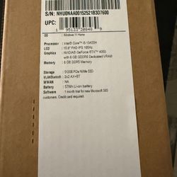 Acer Nitro v 15 Gaming Laptop