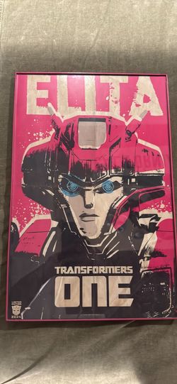 LIMITED EDITION TRANSFORMERS FRAME