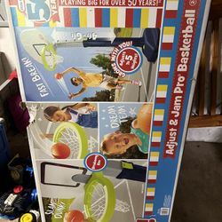 Little Tikes Classic Adjust & Jam Pro Basketball 4-6 Feet New In Box