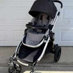 Baby Jogger City Select Stroller 1 Seat + Gliding Board