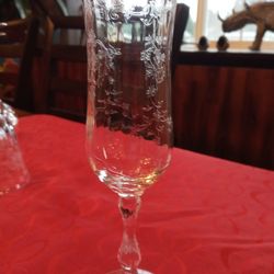 Crystal Champagne Flutes