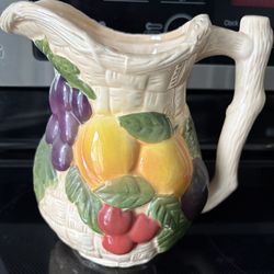 Avon Fruit Pitcher 