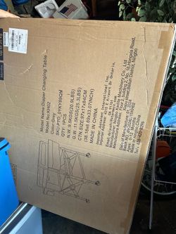 Diaper changing table