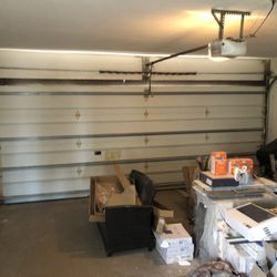 Overhead Garage Door Spring Opener Off Track Replace Adjustment And Parts 