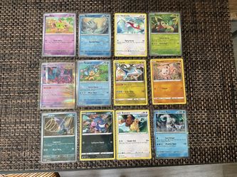 12 Pokémon Cards, Mixed Variety