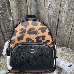 Coach Small Court Backpack Bag 
