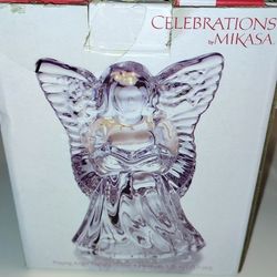 Praying Angel Tealight Holder ,1 Candle Included - New