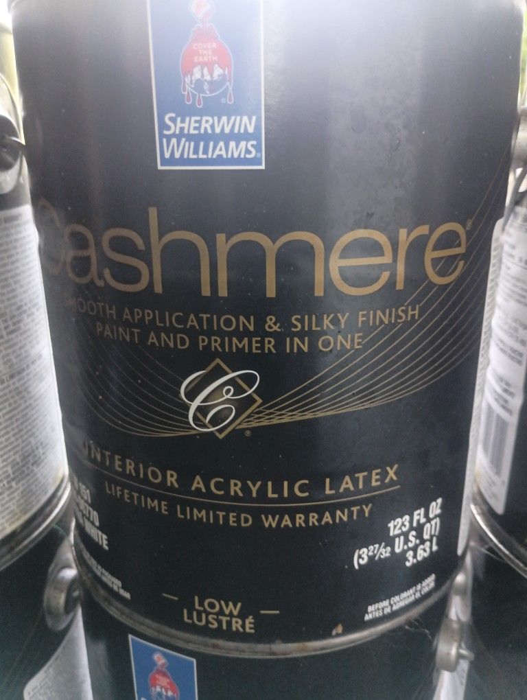 White Paint Lowluster From Sherwin-Williams