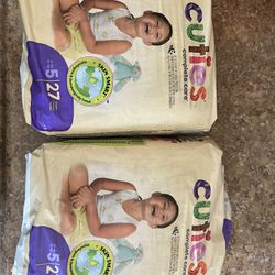 Size 5 Cuties Diapers