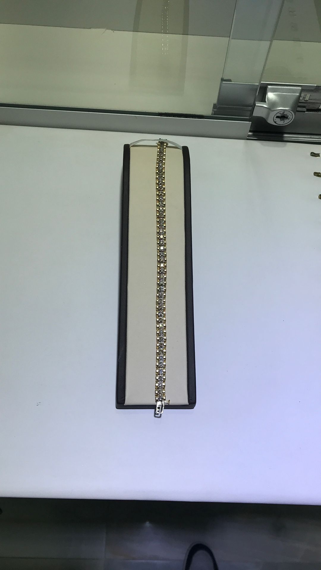 10kt Gold Bracelet W/ Diamonds 8’ 9.9 DWT,All Products : American Fashion Style Bags On Sale