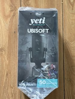 Blue Yeti Blackout + Ubisoft Professional USB Microphone