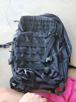 Black Utility Backpack