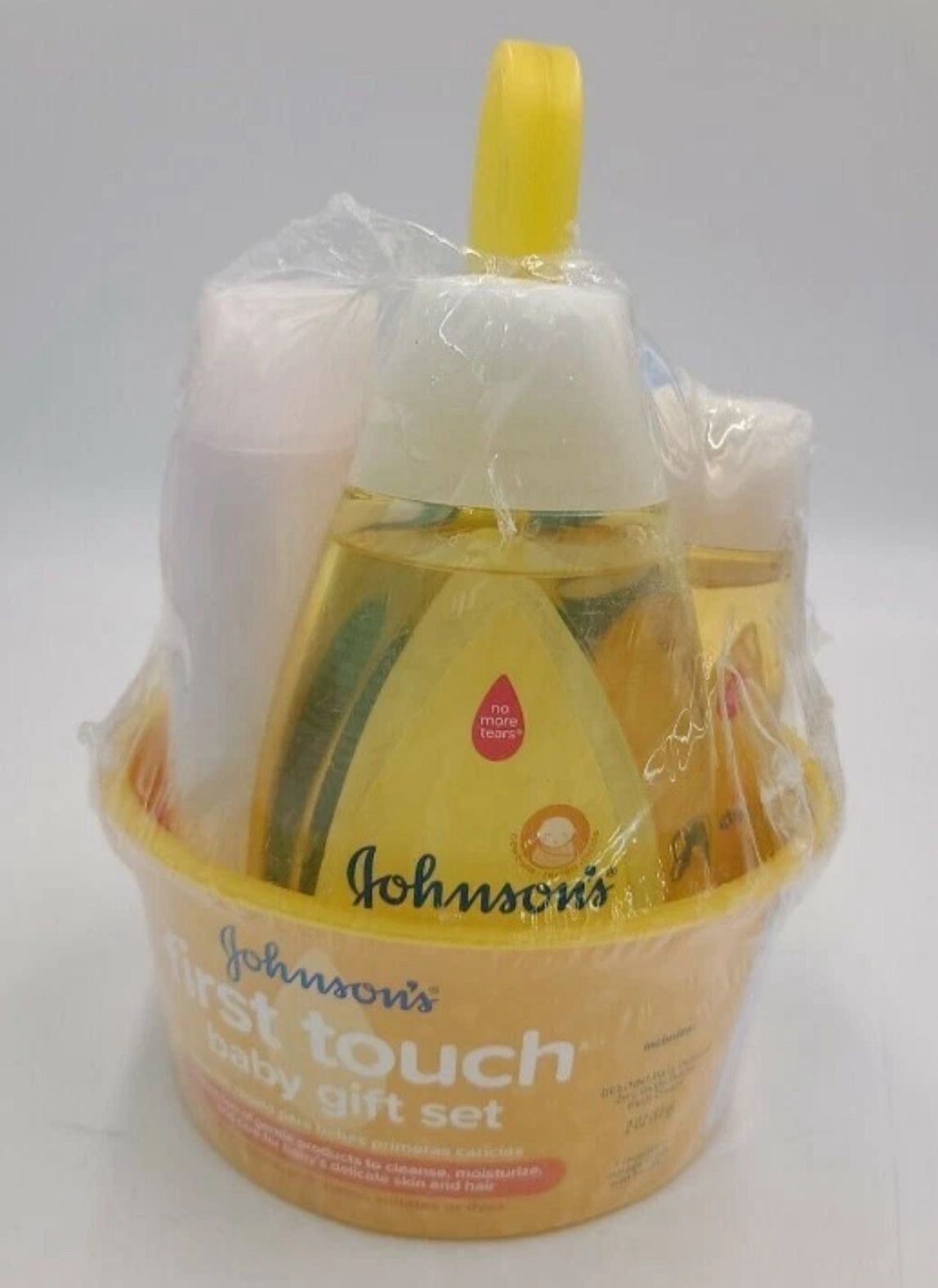 Johnsons First Touch Gift Set Baby Bath Skin Hair Essentials