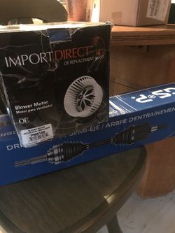 Blower motor / drive shaft