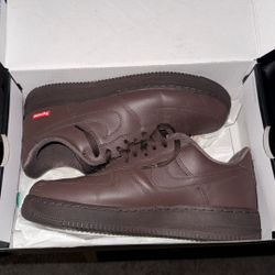 Brown Supreme Af1s 