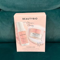 Brand New Beautybio 2 Piece Cleanse & Zen Gift Set 