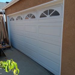 GENIE 2 Car Garage Door With Opener OBO