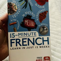 15 Minute French Book